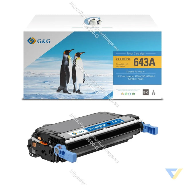 G&G Remanufactured HP Q5950A Toner Black-0
