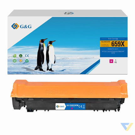 G&G Remanufactured HP W2013X(659X) Toner Magenta-0