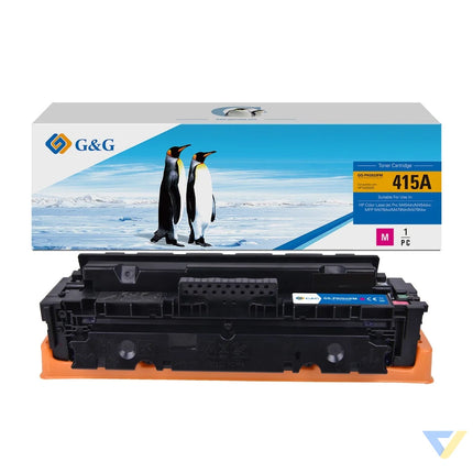 G&G Remanufactured HP W2033A(415A) Toner Magenta-0