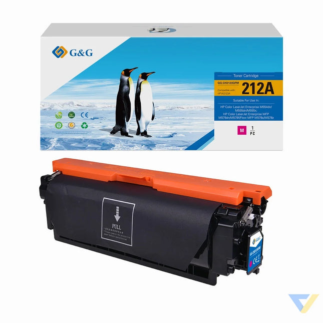 G&G Remanufactured HP W2123A(212A) Toner Magenta-0