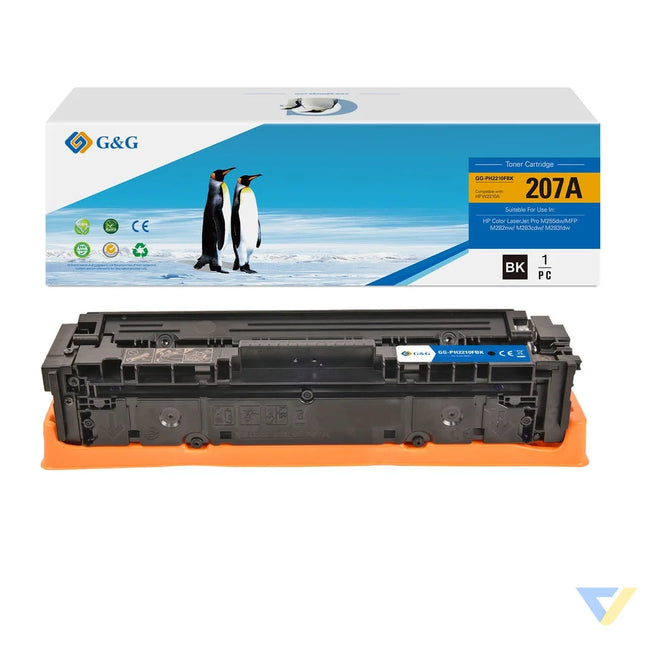 G&G Remanufactured HP W2210A（207A） Toner Black-0