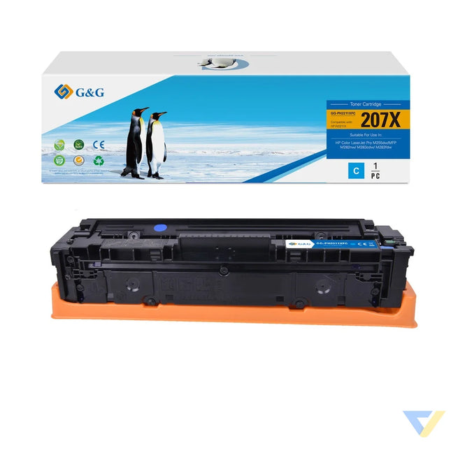 G&G Remanufactured HP W2211X（207X） Toner Cyan-0