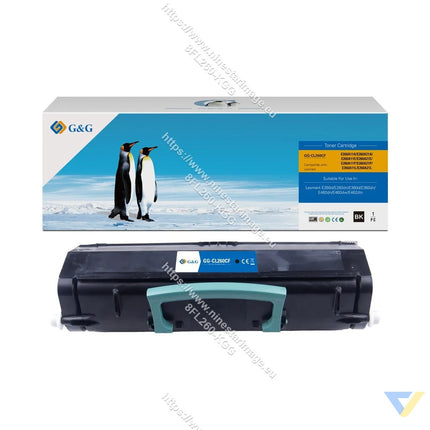 G&G Remanufactured Lexmark E260A11A/E260A21A，E260A11E/E260A21E，E260A11P/E260A21P，E260A11L/E260A21L Toner Mono-0