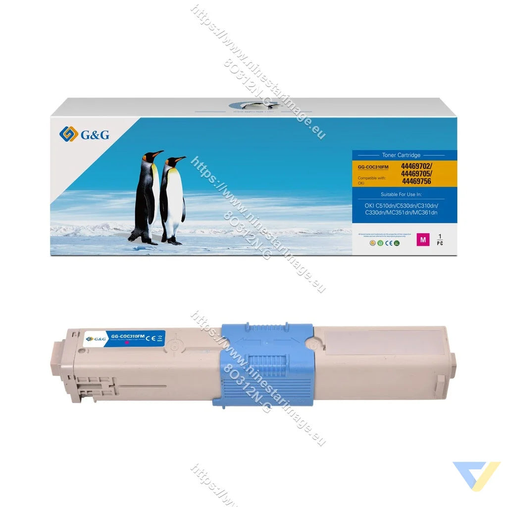 G&G Remanufactured OKI 44469702/44469705/44469756 Toner Magenta-0