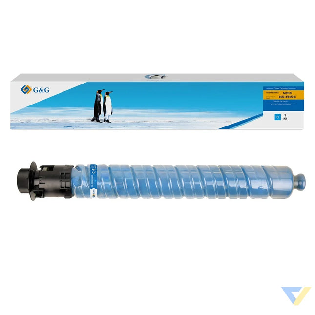 G&G Remanufactured Ricoh 842314 Toner Cyan-0