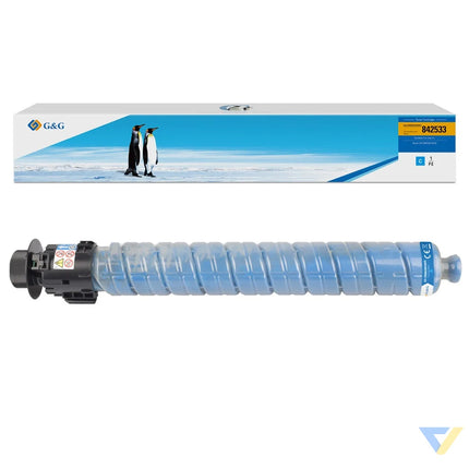 G&G Remanufactured Ricoh 842533 Toner Cyan-0