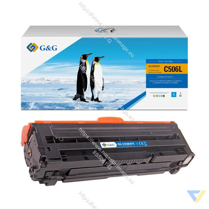 G&G Remanufactured Samsung CLT-C506L Toner Cyan-0