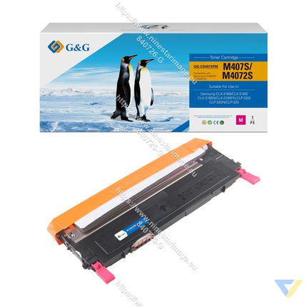 G&G Remanufactured Samsung CLT-M407S/CLT-M4072S Toner Magenta-0