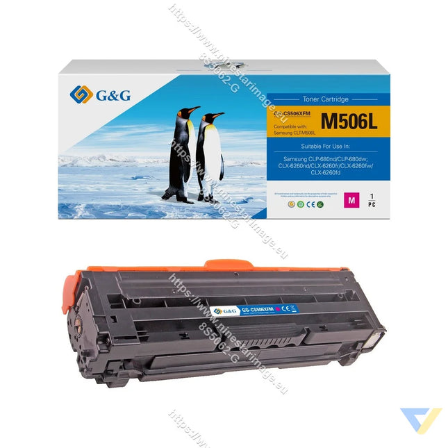 G&G Remanufactured Samsung CLT-M506L Toner Magenta-0