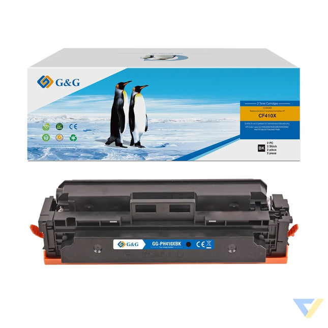 G&G TD Compatible HP CF410X Toner Black-0