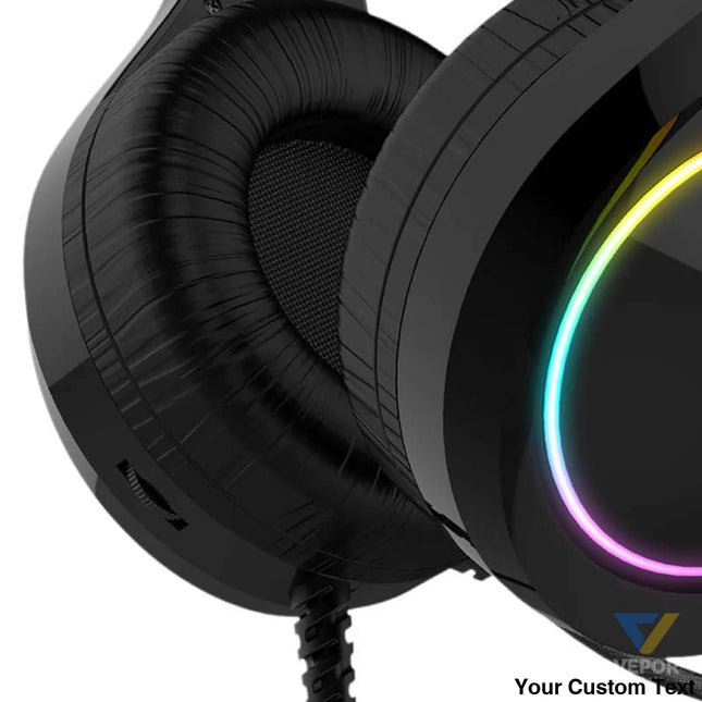 Gaming headphones Havit GAMENOTE H2232D RGB USB + 3.5mm Wired