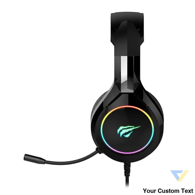 Gaming headphones Havit GAMENOTE H2232D RGB USB + 3.5mm Wired