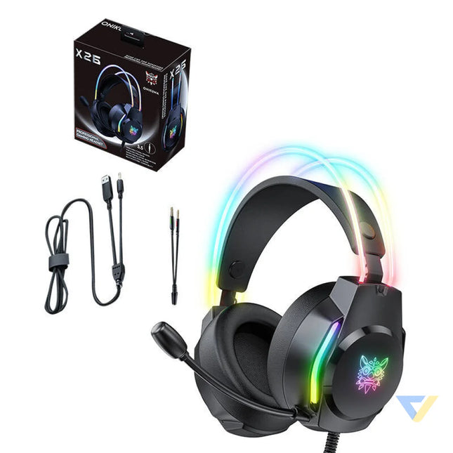 Gaming headphones ONIKUMA X26 Black Wired