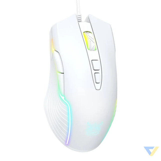 Gaming mouse onikuma CW905 white wired Wired