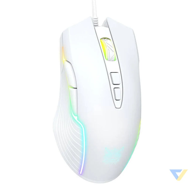 Gaming mouse onikuma CW905 white wired Wired