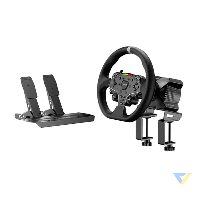 Gaming set R3 base + ES steering wheel + SRP Lite pedals + clamps Moza Racing R3 RS074 (PC) Racing simulation