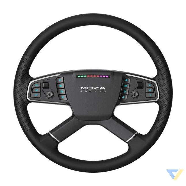 Gaming set R5 base + TSW truck steering wheel + SRP Lite pedals + Moza Racing RS071 clamps (PC) Racing simulation