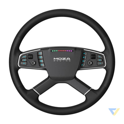 Gaming set R5 base + TSW truck steering wheel + SRP Lite pedals + Moza Racing RS071 clamps (PC) Racing simulation