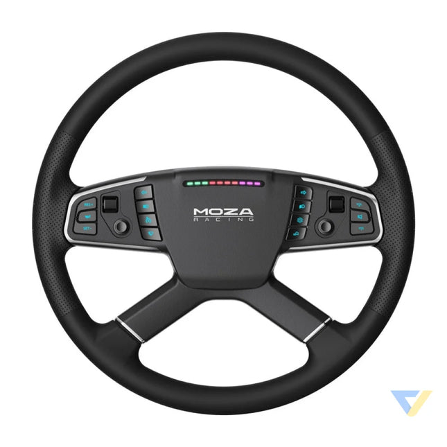 Gaming set R5 base + TSW truck steering wheel + SRP Lite pedals + Moza Racing RS071 clamps (PC) Racing simulation