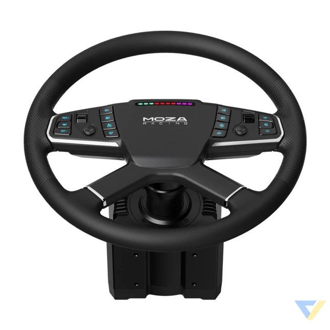 Gaming set R5 base + TSW truck steering wheel + SRP Lite pedals + Moza Racing RS071 clamps (PC) Racing simulation