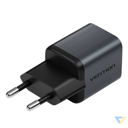 GaN Vention USB C 20W Charger (Gray) mains chargers