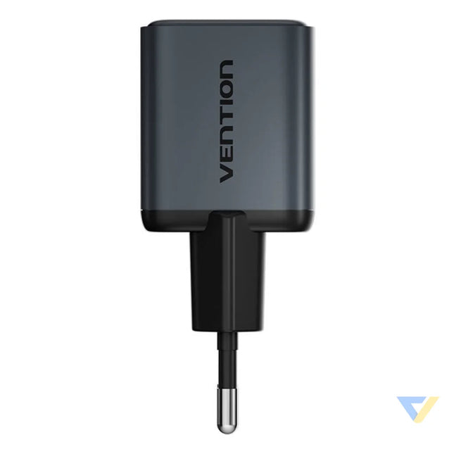 GaN Vention USB C 20W Charger (Gray) mains chargers