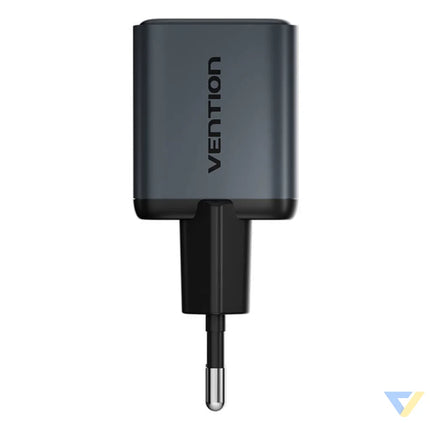 GaN Vention USB C 20W Charger (Gray) mains chargers