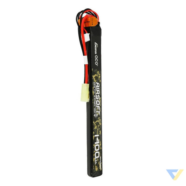 Gens ace 25C 1400mAh 3S1P 11.1V Airsoft Gun Lipo Battery with mini Tamiya Plug Connector Lithium and NiMH