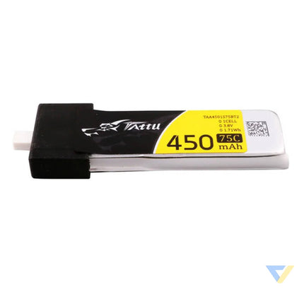 Gens Ace 450mAh 3.8V 75C 1S1P HV Lipo Batteries (5pcs). Lithium and NiMH