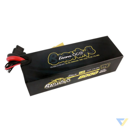 Gens ace 8000mAh 14.8V 100C 4S2P Lipo Battery Pack Lithium and NiMH