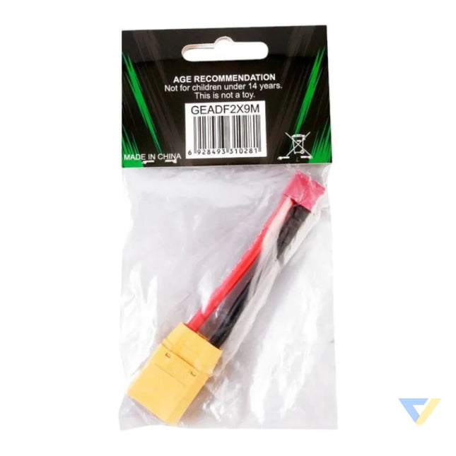 Gens ace Gens ace Deans(T) female to XT90 male Adapter AWG#12 60mm?T?female to XT90 male Adapter AWG#12 60mm Accessories