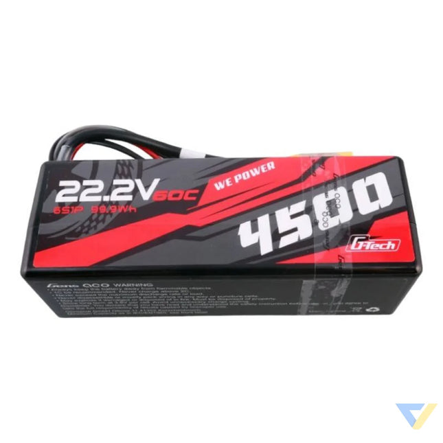 Gens ace G Tech 4500mAh 6S1P 22.2V 60C HardCase RC car Lipo Battery 14# Lithium and NiMH