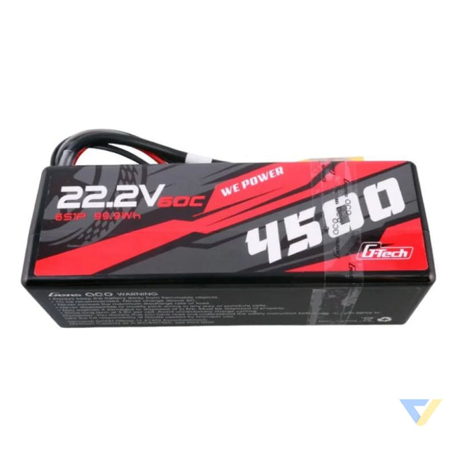 Gens ace G Tech 4500mAh 6S1P 22.2V 60C HardCase RC car Lipo Battery 14# Lithium and NiMH