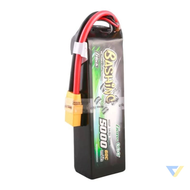 Gens ace G Tech 5000mAh 14.8V 4S1P 60C Lipo Battery Pack with XT90 Plug Bashing Series Lithium and NiMH
