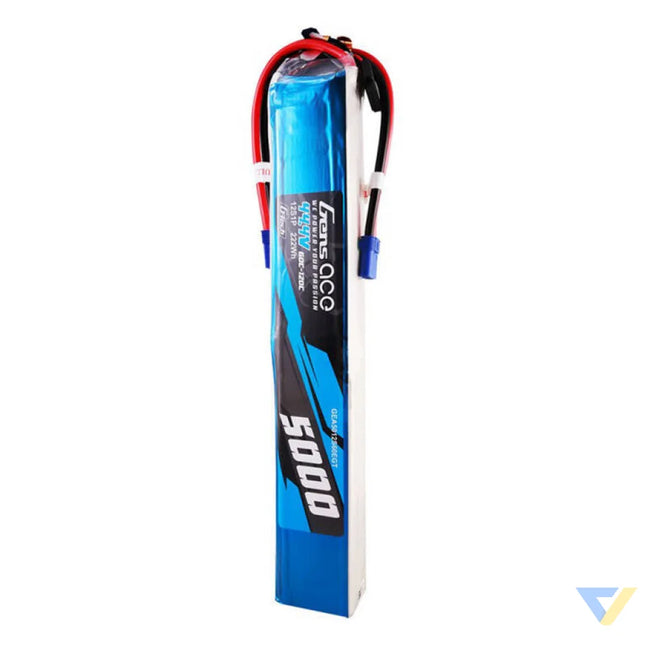 Gens ace G Tech 5000mAh 60/120C 44.4V 12S1P Lipo Battery Pack with EC5 Plug Lithium and NiMH