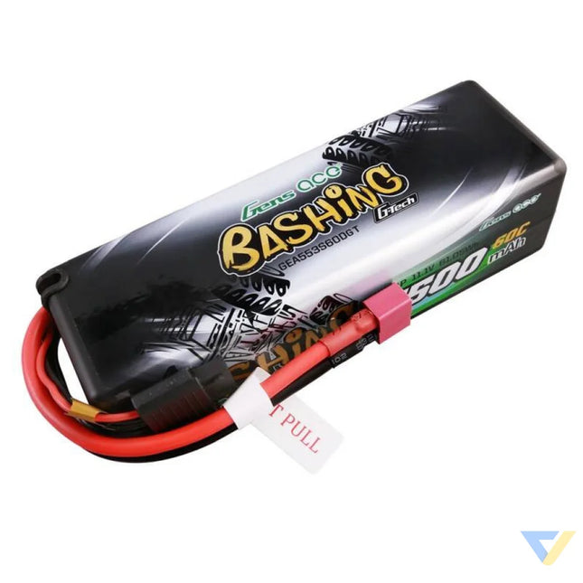 Gens ace G Tech 5500mAh 11.1V 3S1P 60C HardCase 15# car Battery Lithium and NiMH