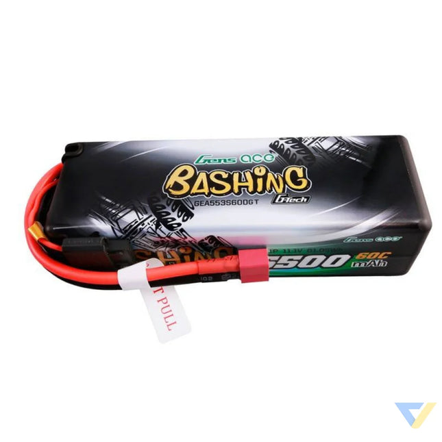 Gens ace G Tech 5500mAh 11.1V 3S1P 60C HardCase 15# car Battery Lithium and NiMH