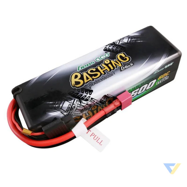 Gens ace G Tech 5500mAh 11.1V 3S1P 60C HardCase 15# car Battery Lithium and NiMH