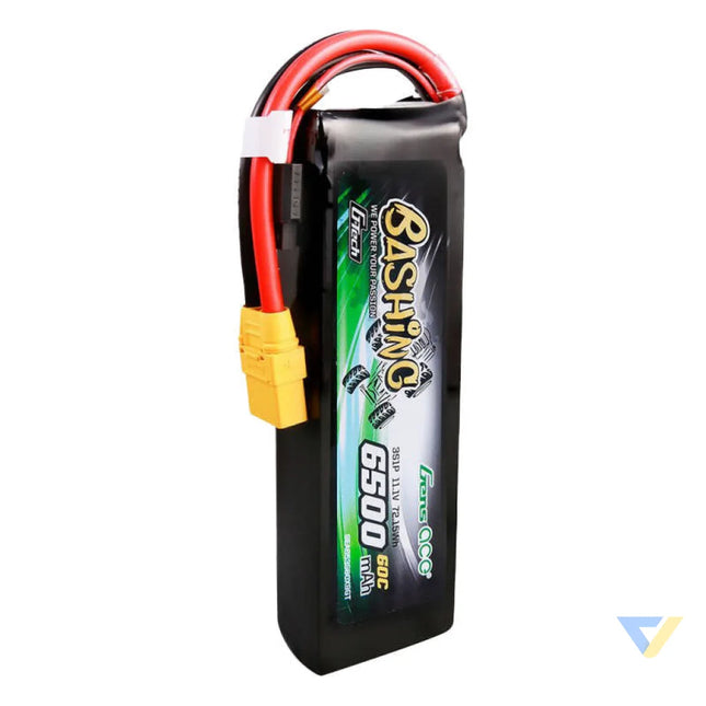 Gens ace G Tech 6500mAh 11.1V 60C 3S1P Lipo Battery Pack with XT90 Bashing Series Lithium and NiMH