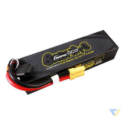 Gens ace G Tech 8000mAh 11.1V 100C 3S1P Lipo Battery Pack with EC5 Bashing Series Lithium and NiMH
