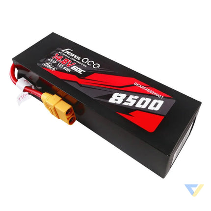 Gens ace G Tech 8500mAh 14.8V 60C 4S1P Lipo Battery Pack PC Material Case with XT90 plug Lithium and NiMH