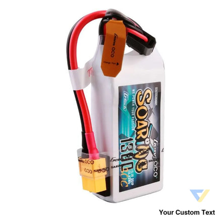 Gens ace G Tech Soaring 1300mAh 11.1V 30C 3S1P Lipo Battery Lithium and NiMH