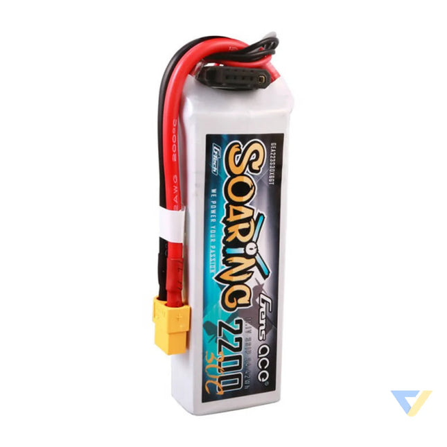 Gens ace G Tech Soaring 2200mAh 11.1V 30C 3S1P Lipo Batte Lithium and NiMH