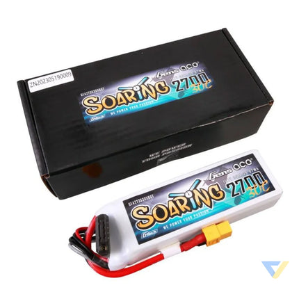 Gens ace G Tech Soaring 2700mAh 11.1V 30C 3S1P LiPo Battery Lithium and NiMH