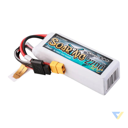 Gens ace G Tech Soaring 2700mAh 14.8V 30C 4S1P LiPo XT60 Lithium and NiMH