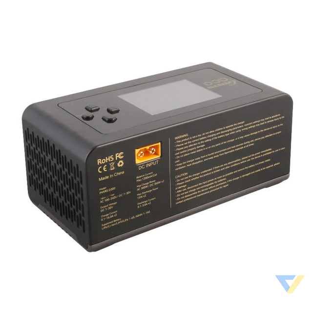 Gens Ace IMARS D300 G Tech Channel AC/DC 300W/700W RC Battery Charger EU Black Chargers