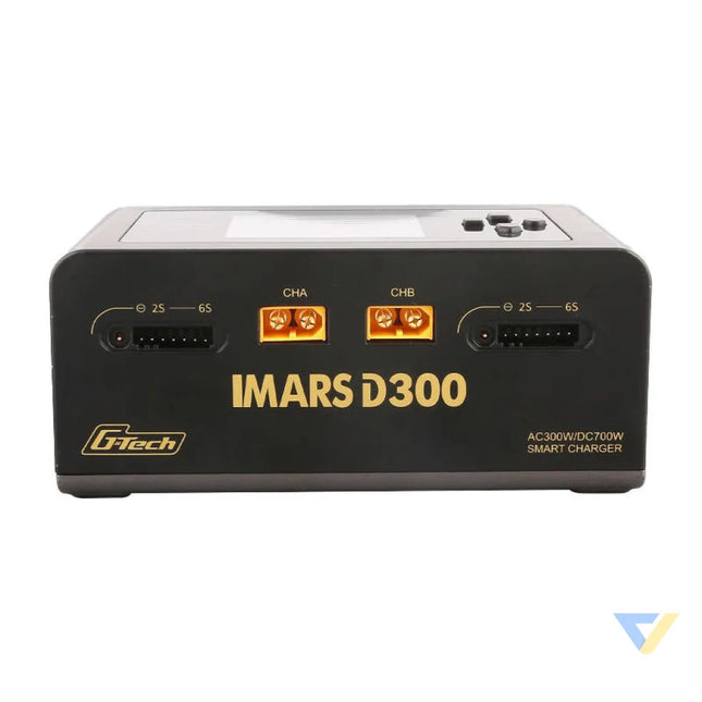 Gens Ace IMARS D300 G Tech Channel AC/DC 300W/700W RC Battery Charger EU Black Chargers
