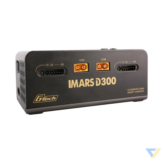Gens Ace IMARS D300 G Tech Channel AC/DC 300W/700W RC Battery Charger EU Black Chargers