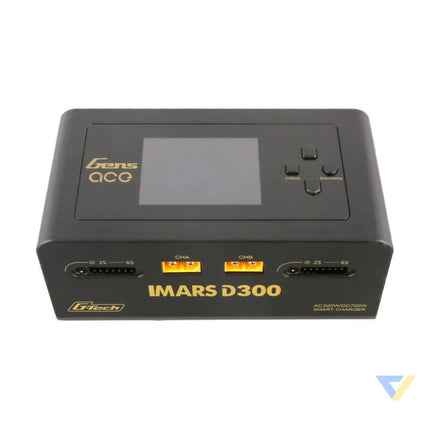 Gens Ace IMARS D300 G Tech Channel AC/DC 300W/700W RC Battery Charger EU Black Chargers