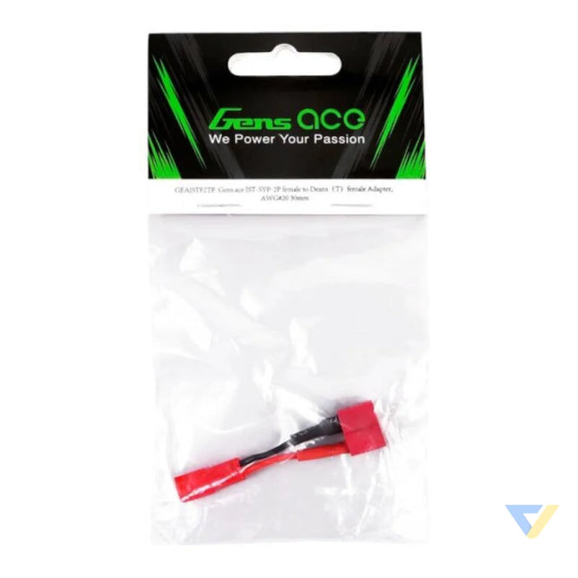 Gens ace JST SYP 2P female to Deans(T) female Adapter AWG#20 30mm Accessories